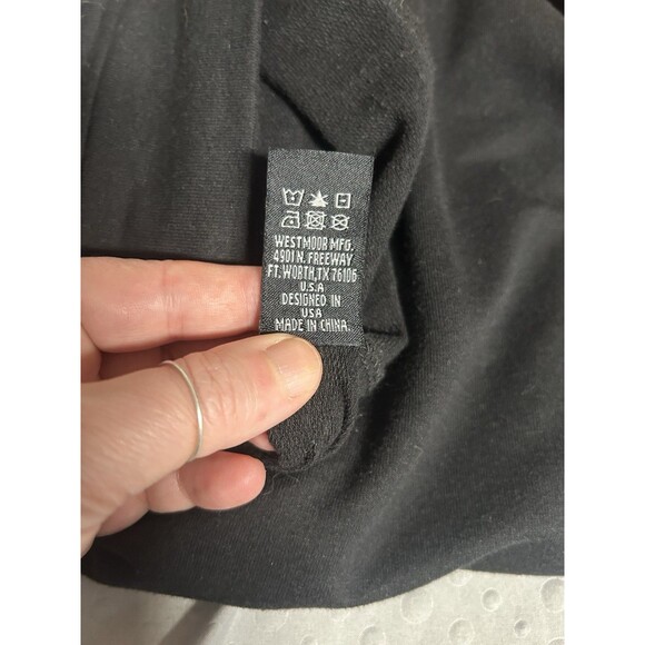 Rock and Roll Cowgirl Sz XXL Embroidered Lace Up V-neck Whimsical Horse Rodeo - Picture 9 of 9